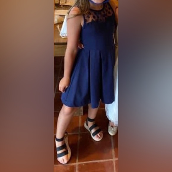 Nordstrom Navy blue formal dress - Picture 2 of 7